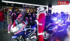 VIDEO Le Père Noël des motards à l'hôpital de Blois