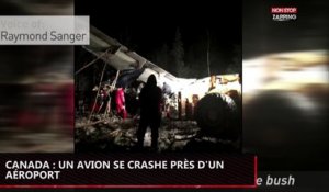 Canada : Un avion se crashe près d'un aéroport, plusieurs blessés (vidéo)