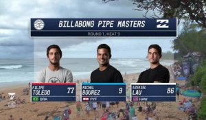 Adrénaline - Surf : 2017 Billabong Pipe Masters- Round One, Heat 9