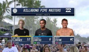 Adrénaline - Surf : 2017 Billabong Pipe Masters- Round One, Heat 6