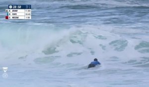 Adrénaline - Surf : Miguel Pupo with a Spectacular 9 And Above Wave vs. G.Medina, B.Brand