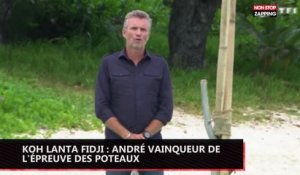 Koh-Lanta Fidji : L'incroyable victoire d'André à l'épreuve des poteaux ! (vidéo)