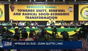 Afrique du Sud: Zuma quitte l'ANC