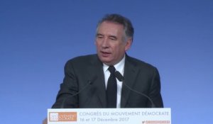 François Bayrou - Ouverture du Congrès 2017
