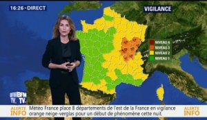 La météo pour ce lundi 18 décembre 2017