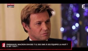 Emmanuel Macron : les SMS en pleine nuit à ses équipes, il répond à la rumeur (vidéo)