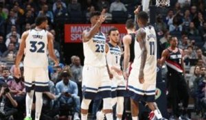 NBA : Minnesota d'un souffle contre Portland