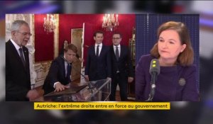 Extrême droite au pouvoir en Autriche : "il faut être vigilant (...) on sera tous très attentifs", dit Nathalie Loiseau