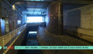 Sur Place au sous-marin l'Espadon à Saint-Nazaire