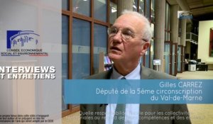 Questions à Gilles CARREZ (député) - Fiscalité locale - cese