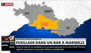 Marseille: Un homme est entré dans un bar ouvrant le feu: 1 mort et 2 blessés