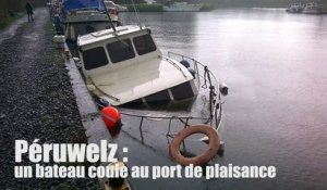 Péruwelz : un bateau coule au port de plaisance