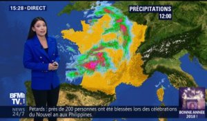 La météo pour ce mardi 2 janvier 2018