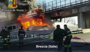 Italie: une voiture française percute un camion: 6 morts