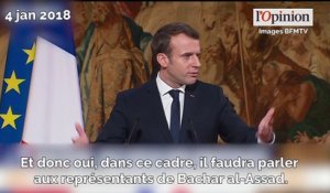 Syrie: pour Macron, «Bachar al-Assad est l'ennemi du peuple syrien»