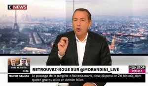 Fou rire hier en direct dans Morandini Live sur CNews et Non Stop People après un trou de mémoire de Jean-Marc Morandini