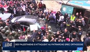 Cisjordanie: des Palestiniens s'attaquent au patriarche grec orthodoxe