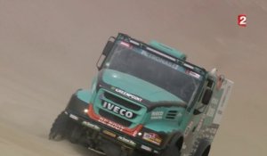 Dakar 2018 : Eduard Nikolaev (Kamaz-Master) en tête dans la catégorie Camion