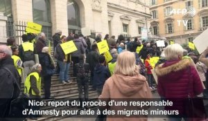 Aide aux migrants: report du procès d'une responsable d'Amnesty