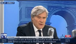 Stéphane Le Foll confirme sa candidature à la tête du PS
