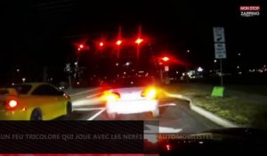 Ce feu tricolore joue avec les nerfs des automobilistes (vidéo)