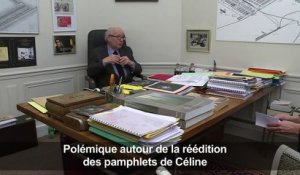 Polémique autour de la réédition des pamphlets de Céline