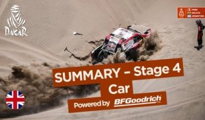 Summary - Car - Stage 4 (San Juan de Marcona / San Juan de Marcona) - Dakar 2018