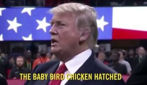 Que chante vraiment Donald Trump pendant l'hymne national