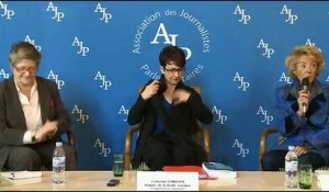 Conférence de presse de Mme Catherine Lemorton, députée de Haute-Garonne, présidente de la commission des affaires sociales  - Mercredi 6 avril 2016
