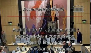 M. Jacques Attali, président de la commission pour la libération de la croissance française - Mercredi 14 novembre 2007