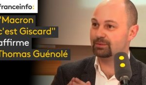 Les informés : "Macron c'est Giscard", affirme Thomas Guénolé