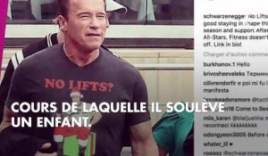 PHOTOS. Arnold Schwarzenegger mégalo ? Il ADORE porter des t-shirts à son effigie !