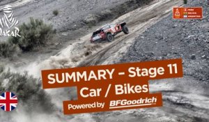 Summary - Car/Bike - Stage 11 (Belén / Fiambalá / Chilecito) - Dakar 2018