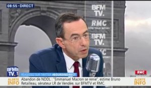 Brexit: Bruno Retailleau "pense qu'il faut renégocier les accords du Touquet"