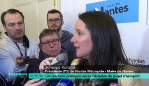 3 questions en plus : réactions politiques sur l'abandon de NDDL