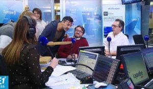 VIDÉO - Quand Elodie Gossuin livre des pizzas à Europe 1