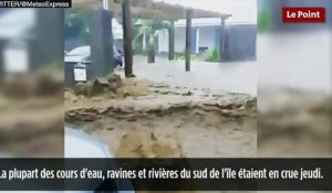 Tempête Berguitta : pluies torrentielles sur l'île de La Réunion