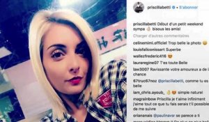 Priscilla Betti dévoile son nouveau look