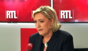 "Nicole Belloubet est responsable de l'évasion de Redoine Faïd", dit Marine Le Pen sur RTL