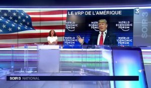 Trump à Davos : "L'Amérique d'abord ne veut pas dire l'Amérique seule"