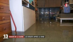 Bassin de la Saône : les dégâts de la crue