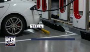 Pourquoi Tesla installe en Chine des stations géantes de recharge électrique