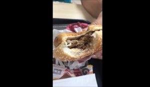 Nouveau chez Burger King : L'hamburger aux vers !
