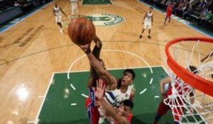 NBA : Antetokounmpo met les 76ers sous l'éteignoir