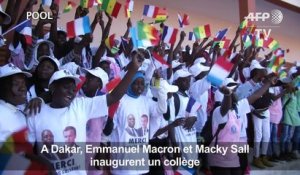 Macron/Sénégal: 200 millions d'euros pour l'éducation