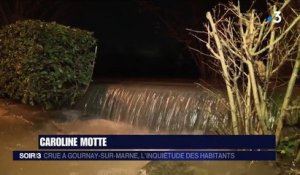 Crue à Gournay-sur-Marne : le niveau de l'eau continue de monter