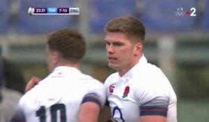 Six Nations : L'Angleterre récite son rugby, Farrell inscrit le troisième essai