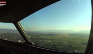 Lors d'un atterrissage, un avion percute plusieurs mouettes (vidéo)