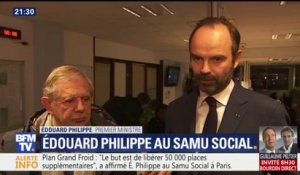 Plan Grand Froid: Edouard Philippe veut dégager à terme "50.000 places" d'hébergements d'urgence supplémentaires
