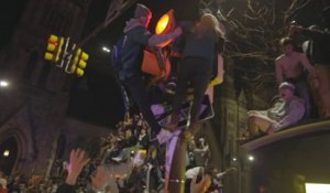 Les fans de Philadelphie ravagent les rues après la victoire des Eagles au Super Bowl 2018